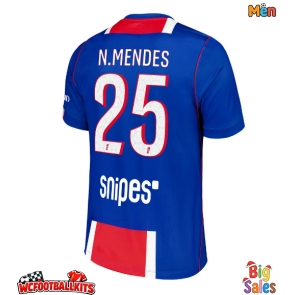 Paris Saint-Germain Nuno Mendes #25 Replica Home Stadium Shirt 2026-27 Short Sleeve